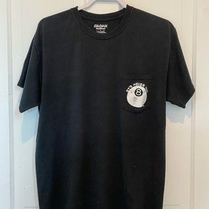 8 Ball Pocket Tee sz L